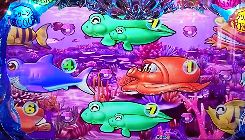 海物語確変画面
